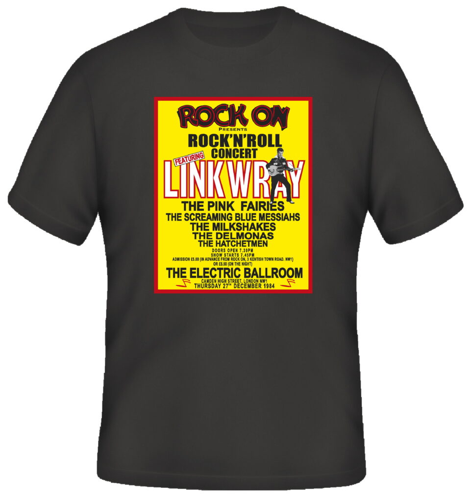 Link Wray T-shirts