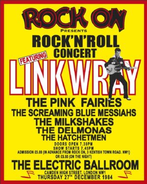 Link Wray poster