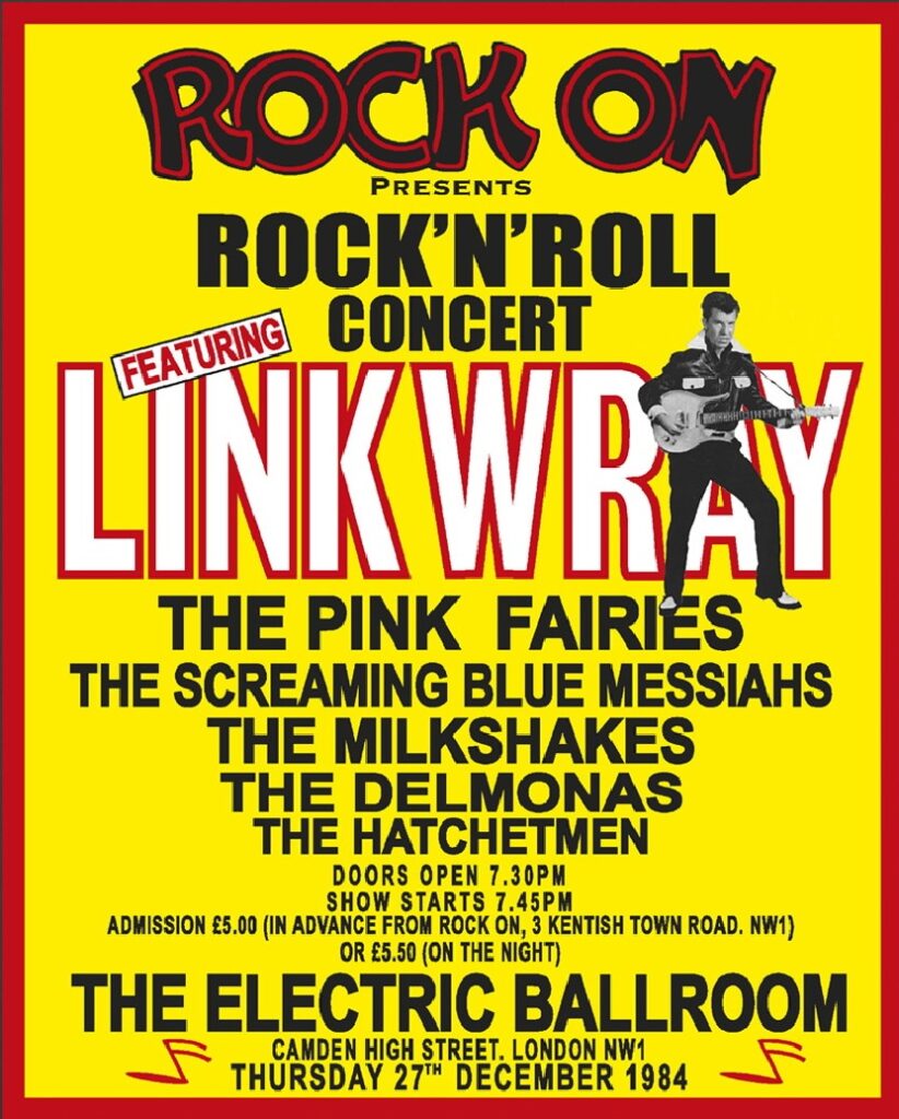 Link Wray poster