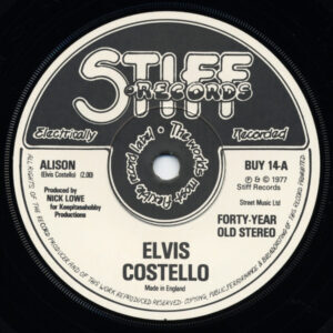 ELVIS COSTELLO - Allison / Welcome To The Working Week
