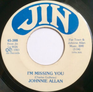 JOHNNIE ALLAN - I'm Missing You / Bonie Maronie