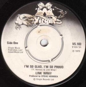 LINK WRAY - I'm So Glad, I'm So Proud / Shawnee Tribe
