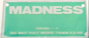 MADNESS - Singles pack, One Step Beyond / My Girl / Rest Work & Play EP / Baggy Trousers / Embarrasment / The Return of Los Palmas 7.
