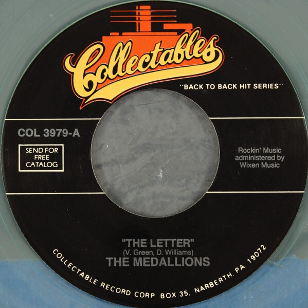 MEDALLIONS - The Letter / Buick 59 - Image 1