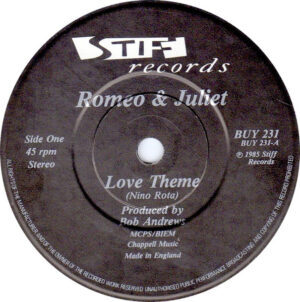 BOB ANDREWS - Romeo & Juliet Love Theme / Love Theme [early fade]