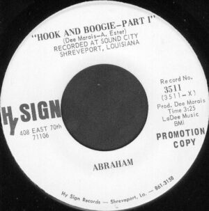 ABRAHAM - Hook and Boogie - part 1 / Hook and Boogie - part ll.