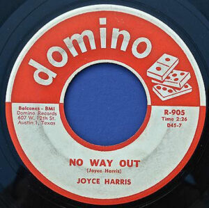JOYCE HARRIS - Dreamer / No Way Out