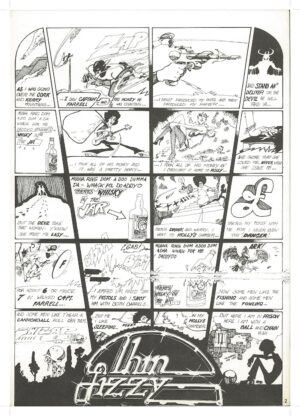 Thin Lizzy "Whiskey in the Jar" poster